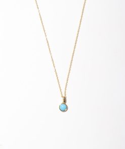 Round Pendant Necklace in S925 Sterling Silver, Gold Plated, Versatile Daily Wear, Stackable, Exquisite Minimalist Jewelry