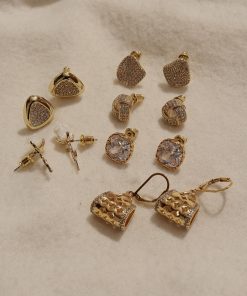 S925 Silver Daily Earring Collection - Versatile Simple Commuter Earrings for Everyday Wear, Sweet Fashion Accessory