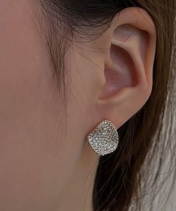 S925 Silver Daily Earring Collection - Versatile Simple Commuter Earrings for Everyday Wear, Sweet Fashion Accessory