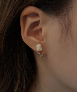 S925 Silver Daily Earring Collection - Versatile Simple Commuter Earrings for Everyday Wear, Sweet Fashion Accessory