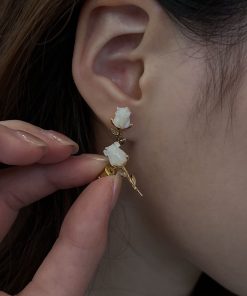S925 Silver Daily Earring Collection - Versatile Simple Commuter Earrings for Everyday Wear, Sweet Fashion Accessory