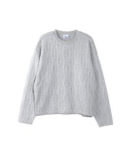 Scaly Texture Sweater in Trendy Y2K Style - Cozy Knit Pullover for Effortless Layering and Unique Fashion Statement