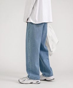 Scotland Outfits Summer, Fitted Collared Shirt Women - Soft Boy Washed Baggy Jeans