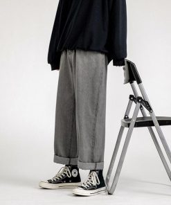 Scotland Outfits Summer, Fitted Collared Shirt Women - Soft Boy Washed Baggy Jeans