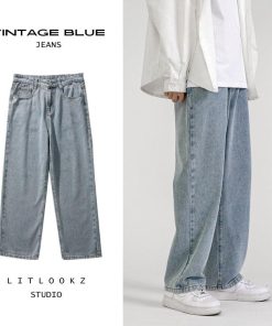 Scotland Outfits Summer, Fitted Collared Shirt Women - Soft Boy Washed Baggy Jeans