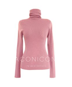 Semi-Finished Winter Seamless One-Piece Base Layer, High-Neck Knitted Wool Top, Machine Washable, Cozy Winter Essentials