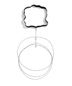 Sexy Beach Body Chain with Imitation Pearls, Elastic Star-Shaped Rhinestone Tassel Ankle and Thigh Jewelry