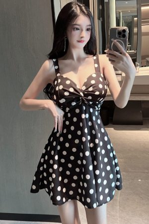 Sexy Women's Deep V-Neck Spaghetti Strap Dress - Slim-Fit Tummy-Covering Short Skirt for Nightclub & Work Uniform Style