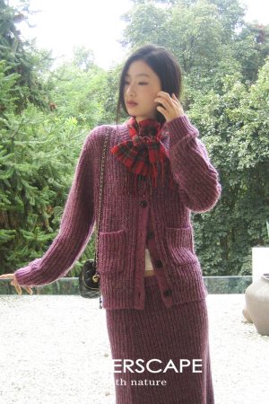 Sheer Floral Round Neck Knitted Cardigan with Rainbow Silver Thread - Lightweight, Stylish Layering Essential