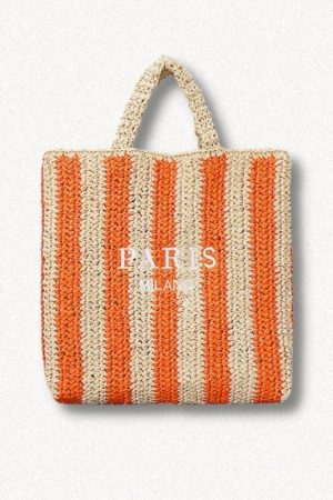 Shirts With Flared Jeans, Fitted Collared Shirt Women - Paris Straw Beach Bag
