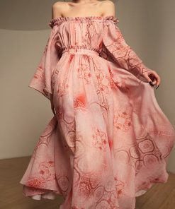 Sicily Floral One-Shoulder Top and Skirt Set - Beach Vacation Style, Chic Summer Outfit, Trendy 90s Inspired Fashion