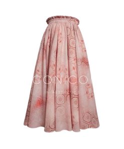 Sicily Floral One-Shoulder Top and Skirt Set - Beach Vacation Style, Chic Summer Outfit, Trendy 90s Inspired Fashion