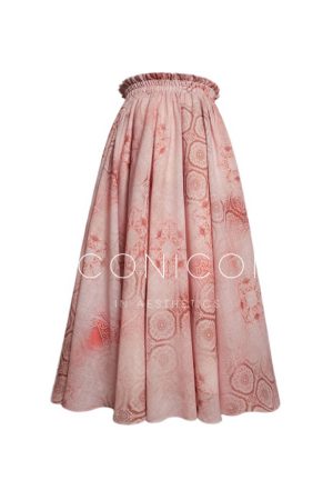 Sicily Floral One-Shoulder Top and Skirt Set - Beach Vacation Style, Chic Summer Outfit, Trendy 90s Inspired Fashion