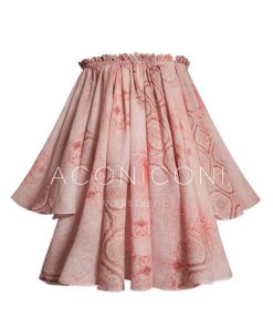 Sicily Floral One-Shoulder Top and Skirt Set - Beach Vacation Style, Chic Summer Outfit, Trendy 90s Inspired Fashion