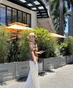 Silk Linen Tencel Pants for Women - Improved Fit Long Pants in Lightweight Fabric for Effortless Style and Comfort