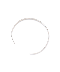 Silver Arc-Shaped Collar Necklace - Roaring Beast Design, Statement Jewelry, Chic Accessories, Fashion-forward Style