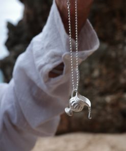 Silver Flower Vase Pendant Necklace for Women, Unique Creative Design, 2025 Trendy Jewelry, Elegant Floral Statement Piece