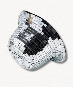 Simple Outfit For Work, Modest Girly Outfits - Disco Ball Cowgirl Hat