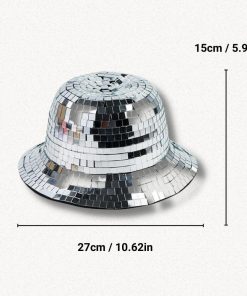 Simple Outfit For Work, Modest Girly Outfits - Disco Ball Cowgirl Hat