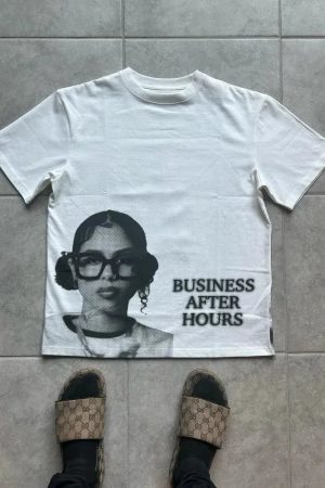 Simple Outfits For College, School Outfits Cute Aesthetic - Business After Hours Tee