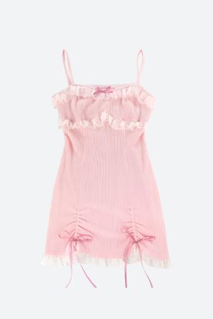 Simple Outfits For School, Mode Zara - Kawaii Mini Dress & Crop Cardigan Two Piece Set