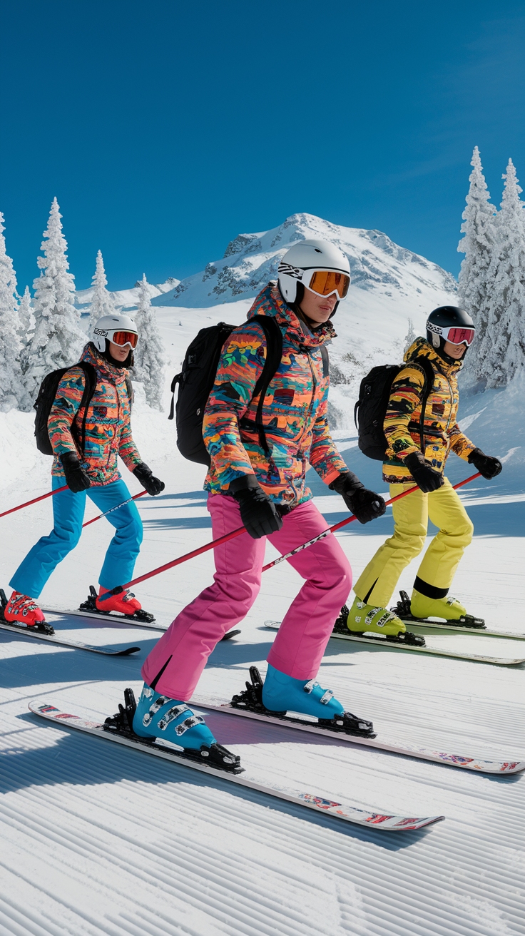 Skiing Aesthetic Outfits to Elevate Your Winter Wardrobe outfit idea