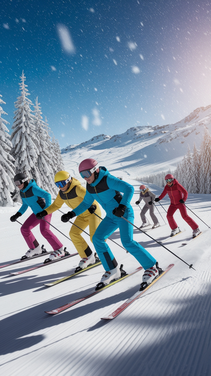 Creative Skiing Outfits for the Fashion-Forward Skier outfit idea