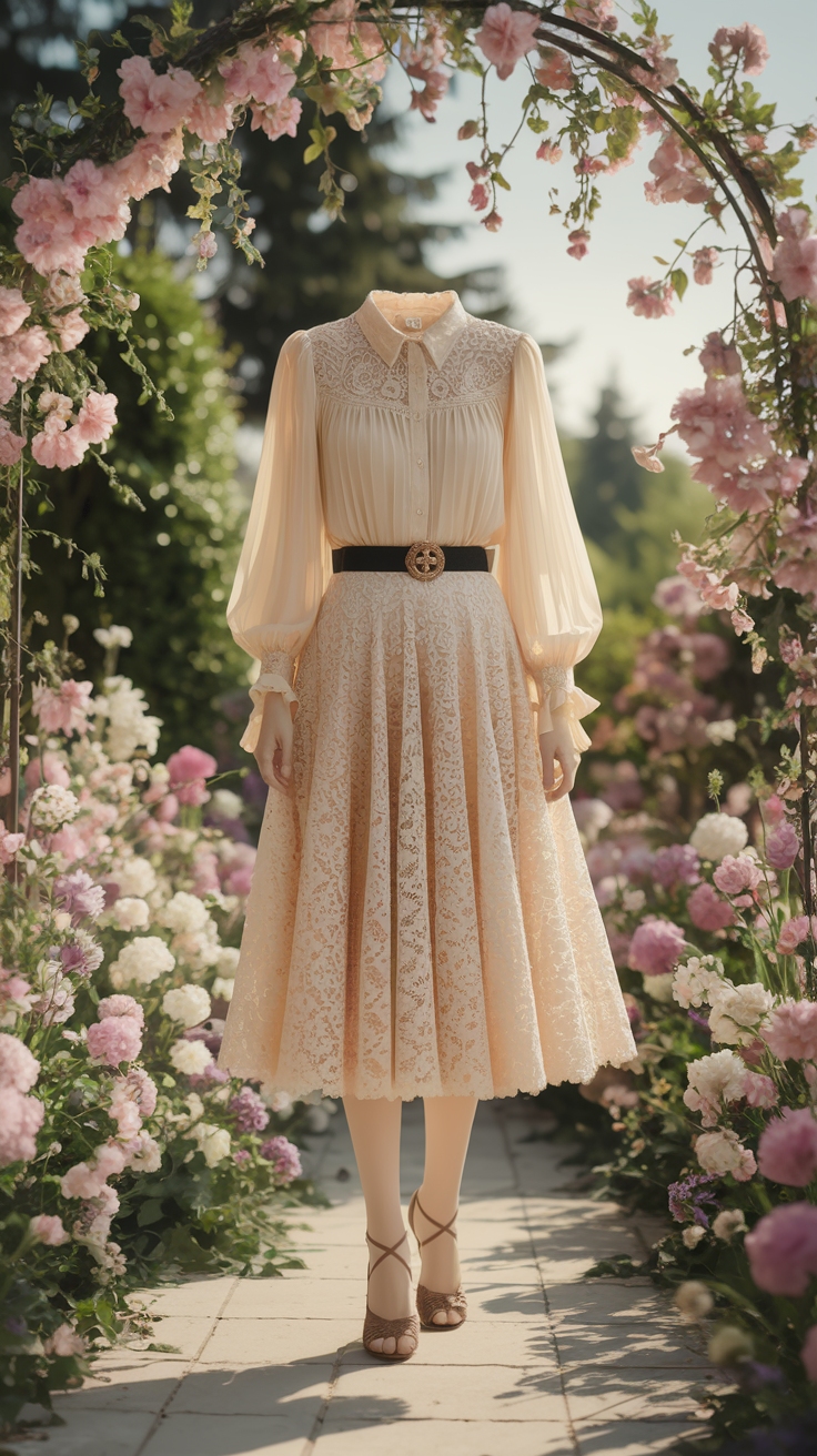 Styling Your Skirt Lace Outfit: Tips and Tricks outfit idea