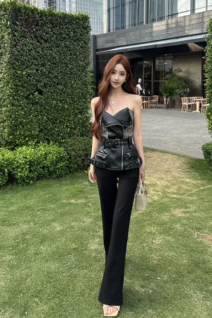 Slightly Flared High Waist Loose Pants for Women - Casual Summer Long Trousers, Perfect for Four Seasons Style