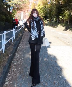 Slim-Fit Casual Long Flared Pants for Women - 2025 Trendy Style, Perfect for Everyday Wear and Special Occasions