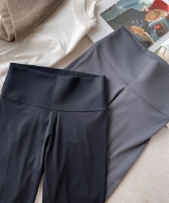 Slimming High Elastic Shark Pants for Yoga and Fitness - Versatile Tight Leggings for All Seasons