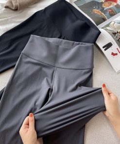 Slimming High Elastic Shark Pants for Yoga and Fitness - Versatile Tight Leggings for All Seasons