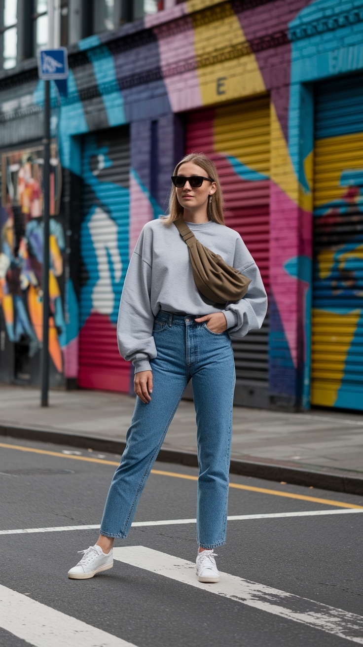 Slouchy Shoulder Bag Outfit Ideas for Casual Days outfit idea