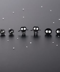 Small Coal Ball Earrings - Trendy Personalized Niche Design for Women, Comfortable for Sleeping, Perfect Summer Accessory