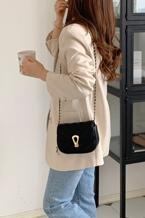 Small Diamond Quilted Chain Bag for Women, 2025 Trendy Niche Design, High-Quality Texture, Square Shoulder Crossbody Bag
