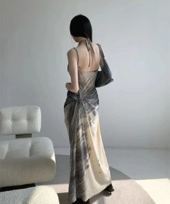 Social Worker Outfits, Fashion Street - Halter Neck Maxi Dress