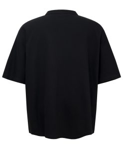 Soft American Style Henry Collar T-shirt - Comfortable Short Sleeve Top for Versatile Everyday Wear