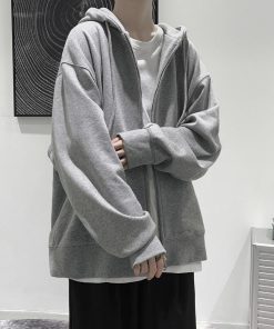 Soft Girl Casual Outfits, Fall Outfits Tall Boots - Casual Zip-Up Men Hoodie