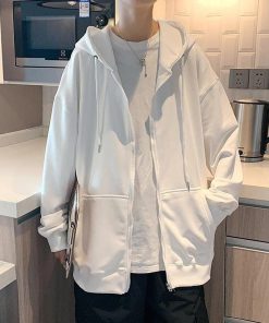 Soft Girl Casual Outfits, Fall Outfits Tall Boots - Casual Zip-Up Men Hoodie