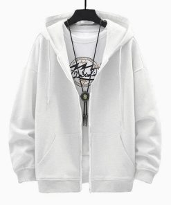 Soft Girl Casual Outfits, Fall Outfits Tall Boots - Casual Zip-Up Men Hoodie