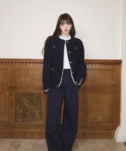 Soft Mercerized Wool Blend Long Sleeve Knitted Top for Women - Half-High Collar, Skin-Friendly, Cozy Fashion Essential