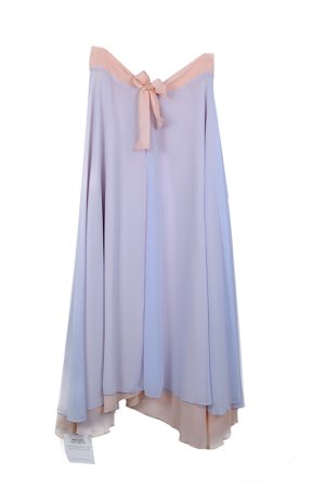 Soft Mist Off-Shoulder Long Sleeve Half-Skirt Dress - Designer Style Knitted T-Shirt for Socialite Looks - Y2K Fashion