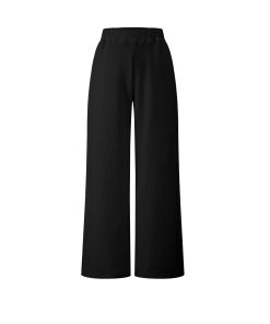 Soft Slim-Fit Cropped Long-Sleeve Top & Pants Two-Piece Set for Women - Comfortable Casual Chic Outfit