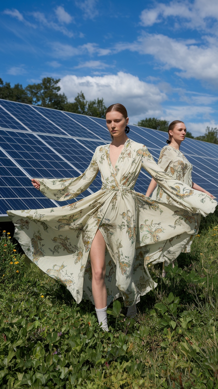 Embrace the Solar Punk Aesthetic Fashion Trend outfit idea