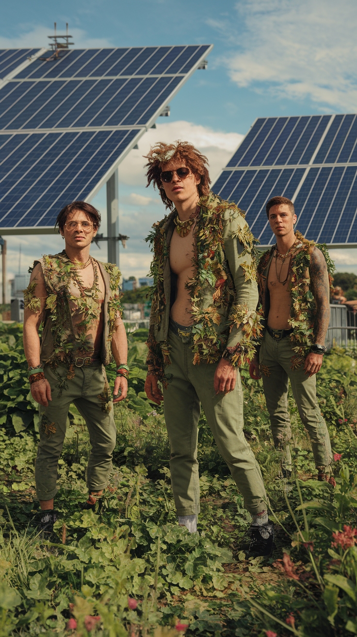 Solar Punk Fashion Men: A Style Revolution outfit idea