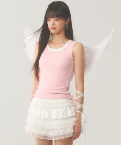 Solid White Sleeveless Tank Top for Women - Stylish 2025 Model for Effortless Weekend Looks