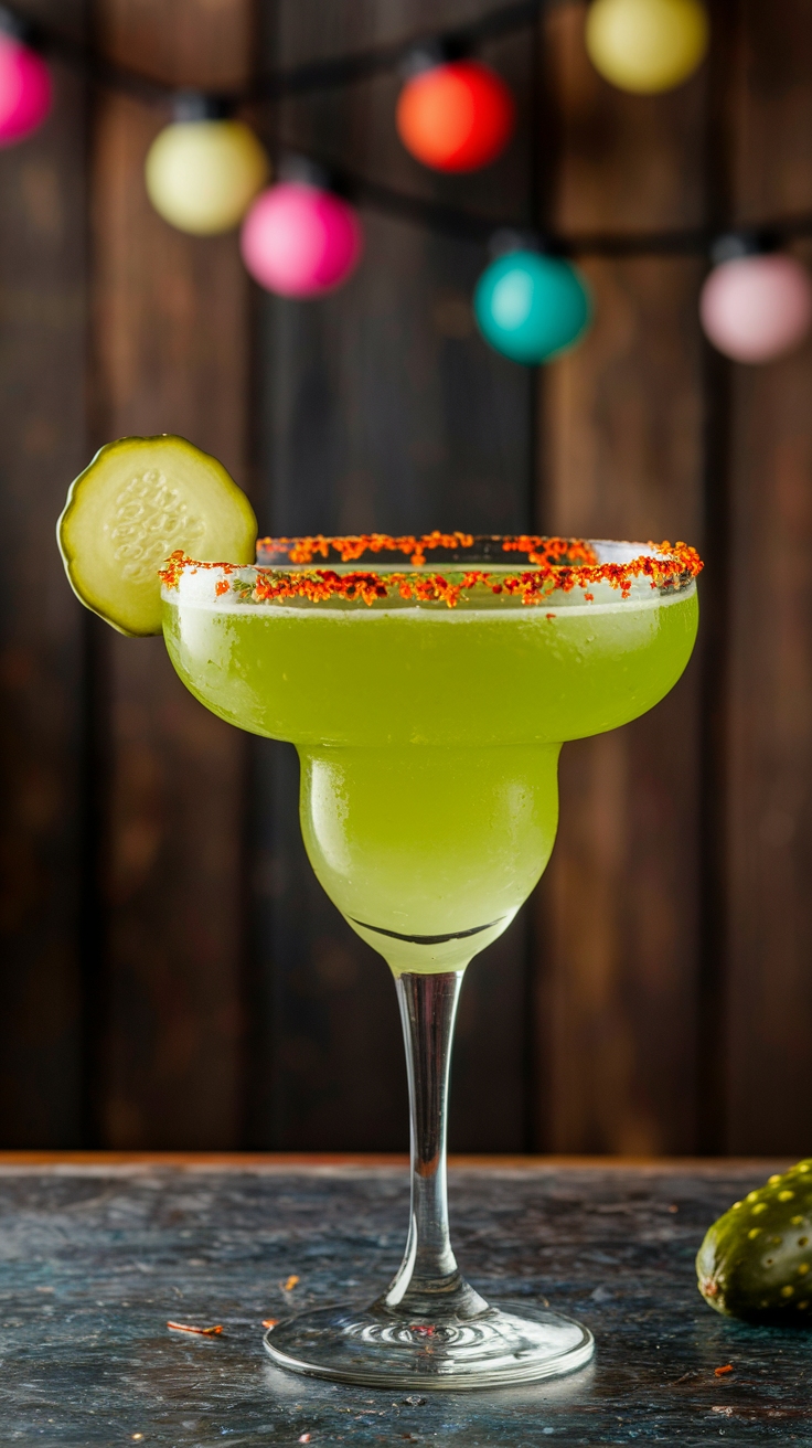 Mixing Flavors with a Spicy Pickle Margarita outfit idea