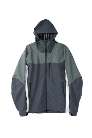 Spliced Hooded Windbreaker Jacket â€“ Trendy Urban Style, Lightweight Fashion Outerwear for Men and Women, Perfect for Y2K and Streetwear Looks
