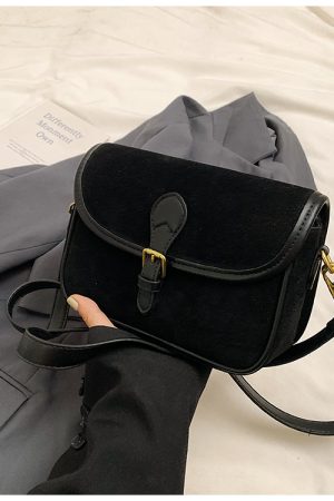 Spring & Summer Matte Texture Crossbody Bag - Versatile Small Square Shoulder Bag in Korean Style, Niche Design for Commuters