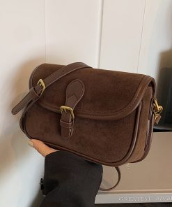 Spring & Summer Matte Texture Crossbody Bag - Versatile Small Square Shoulder Bag in Korean Style, Niche Design for Commuters